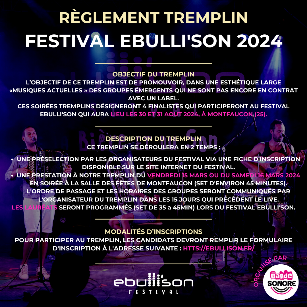 Festival Ebulli'son 2023